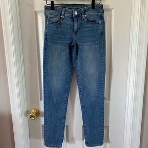 Straight leg stretch jeans